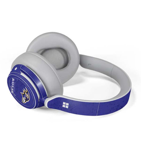 NFL Baltimore Ravens Distressed Surface Headphones Skin
